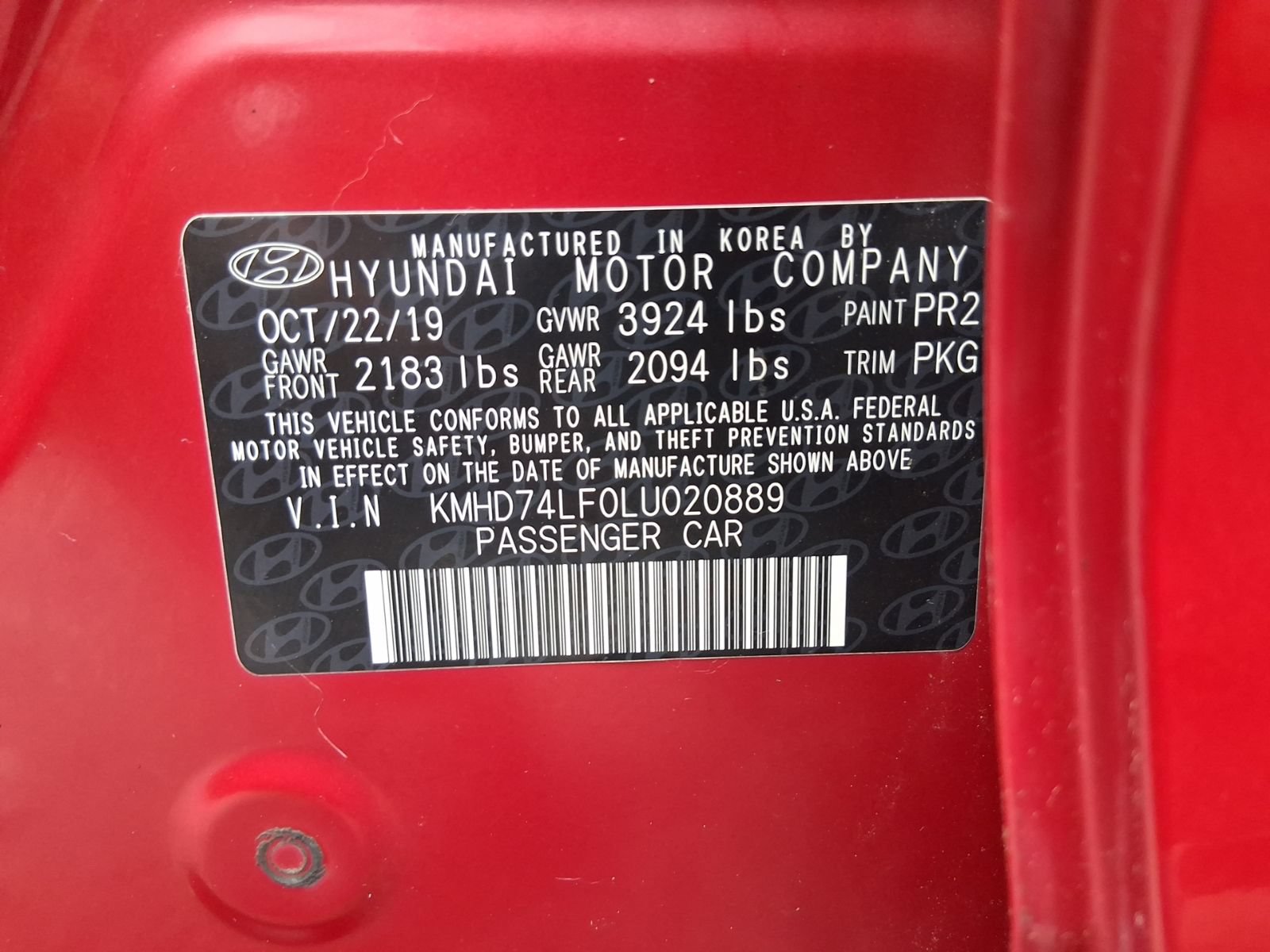 Used 2020 Hyundai Elantra SE FWD image 18