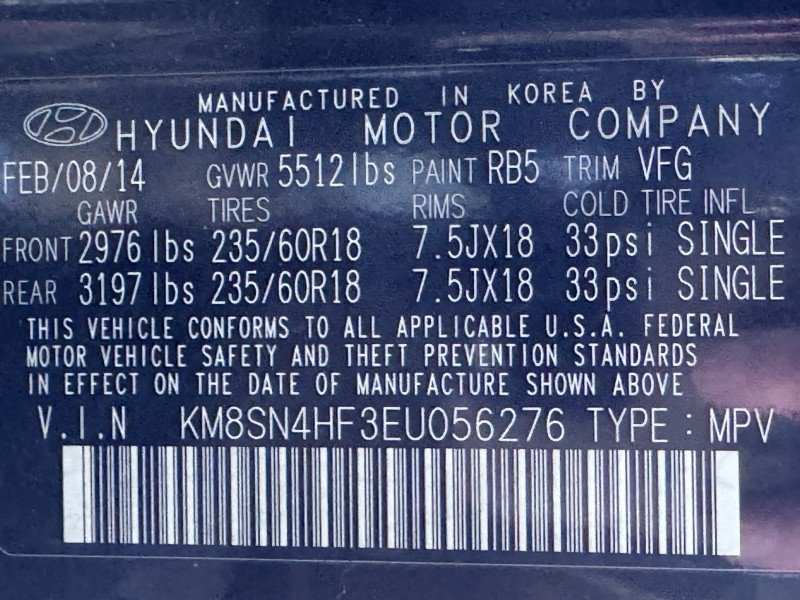 Used 2014 Hyundai Santa Fe GLS image 39