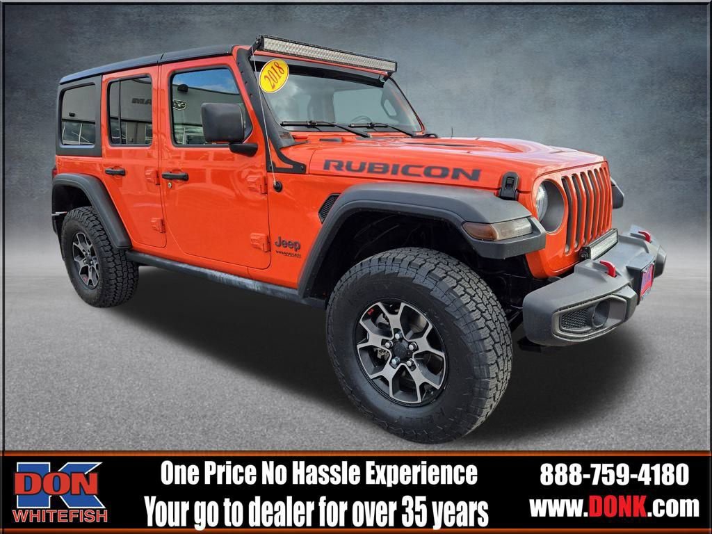 Used 2018 Jeep Wrangler Unlimited Rubicon