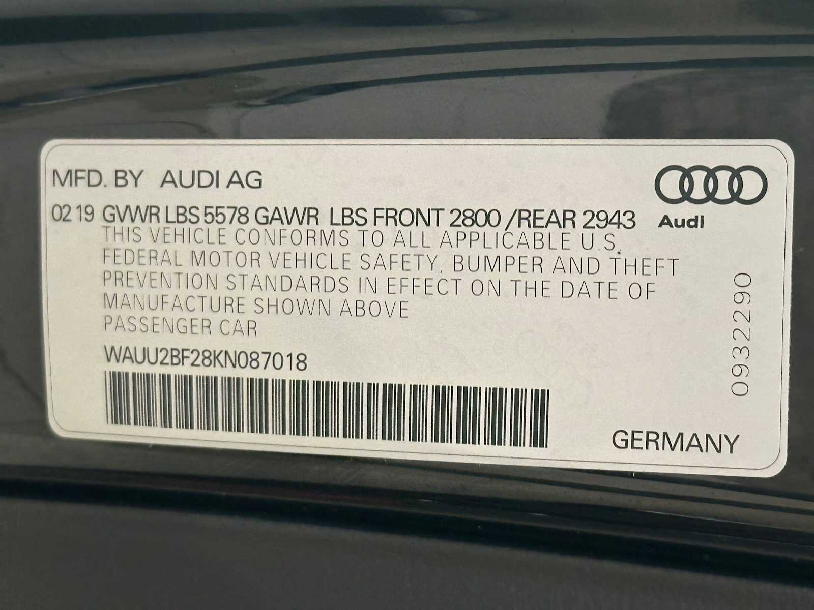Used 2019 Audi A7 3.0T Premium Plus w/ Premium Plus Package image 33