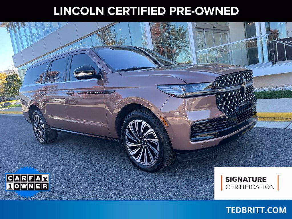Certified 2025 Lincoln Navigator L Black Label AWD/4WD image 1