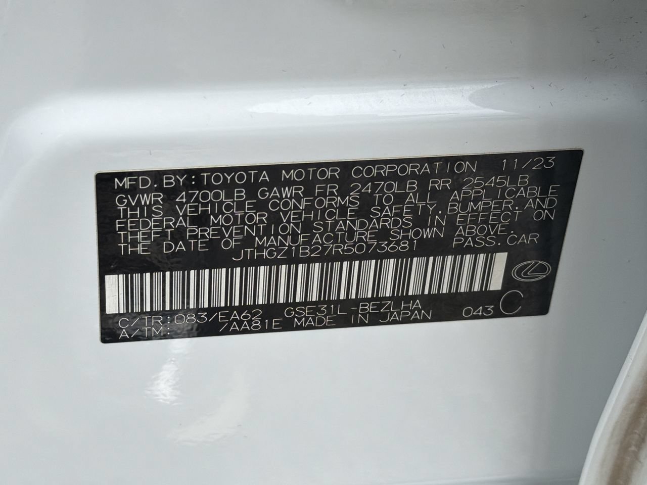 Used 2024 Lexus IS 350 F Sport RWD image 35