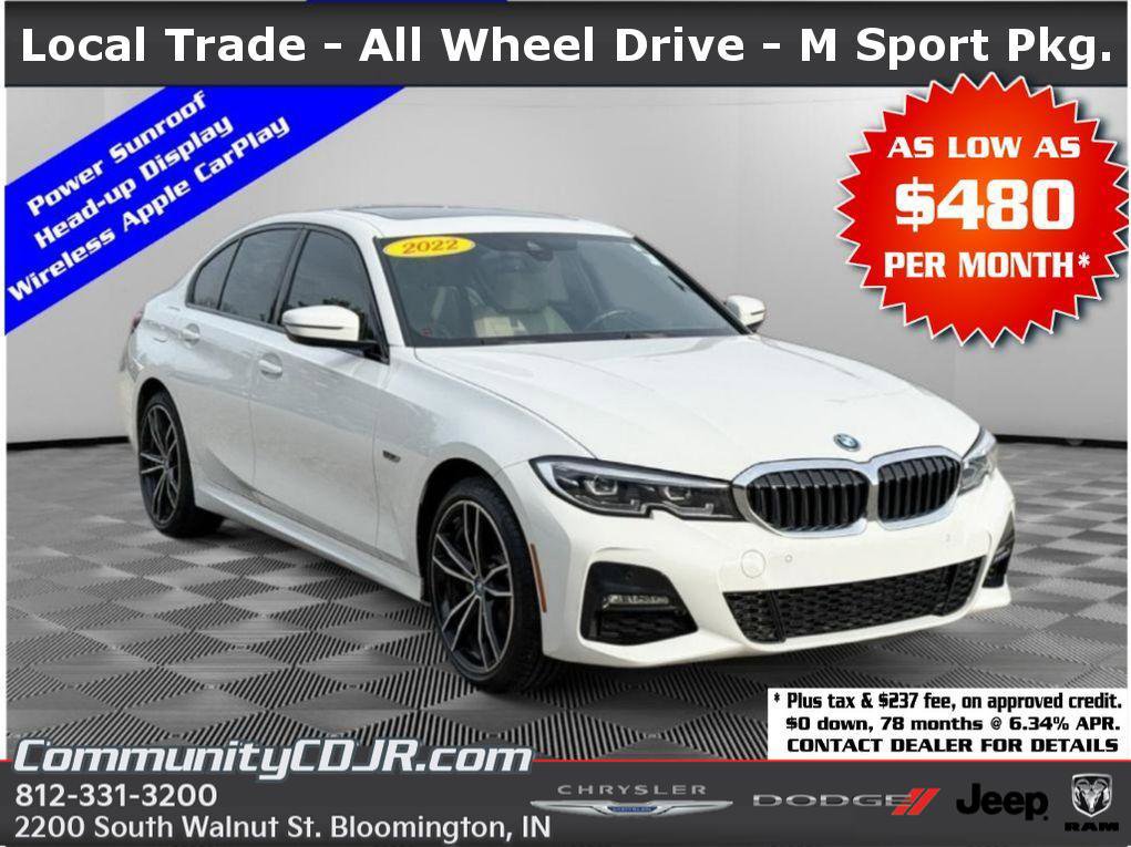 Used 2022 BMW 330e xDrive w/ M Sport Package
