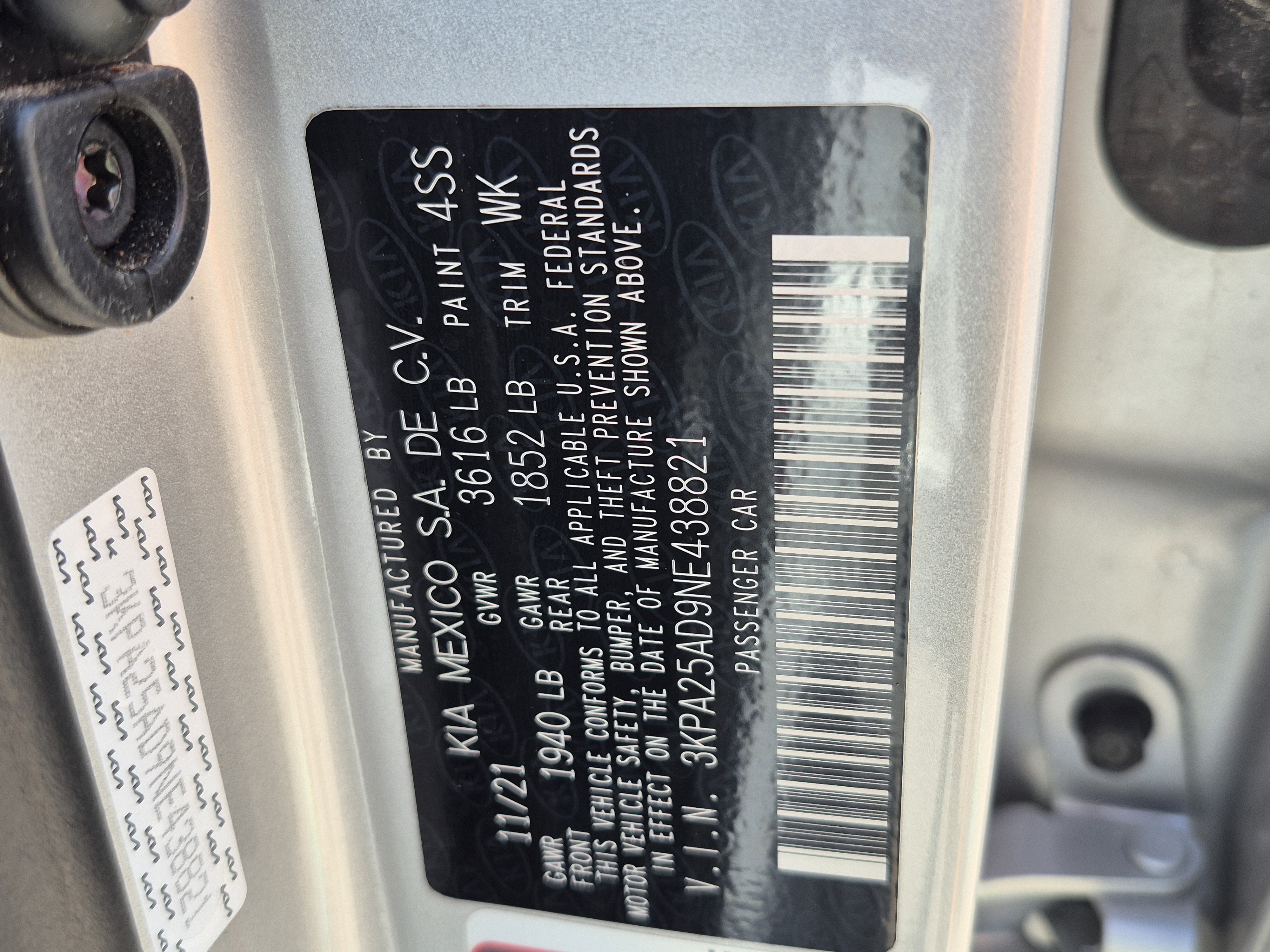 Used 2022 Kia Rio S FWD image 30