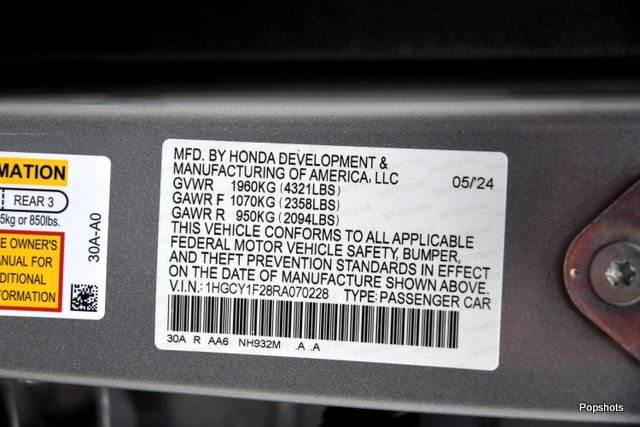 Used 2024 Honda Accord LX image 19