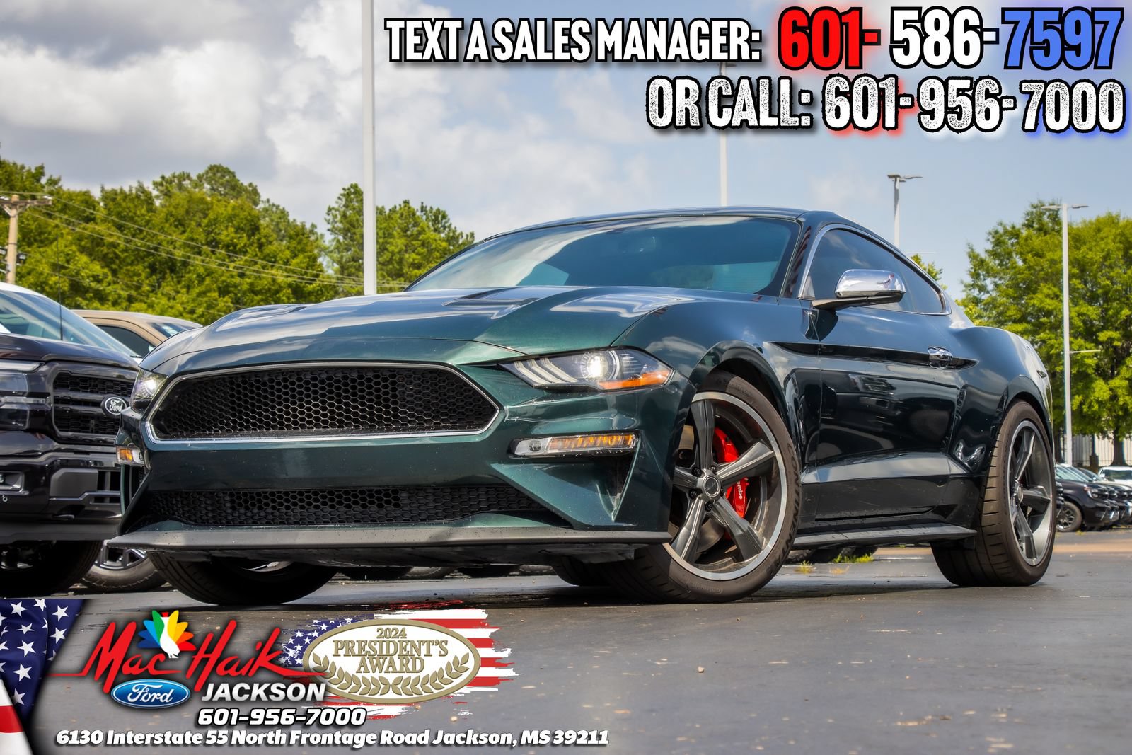 Certified 2019 Ford Mustang Bullitt w/ Bullitt Electronics Package RWD image 3