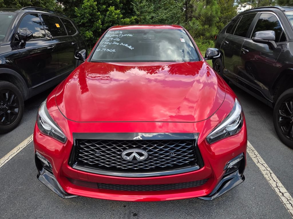 Used 2024 INFINITI Q50 Red Sport 400 RWD image 2