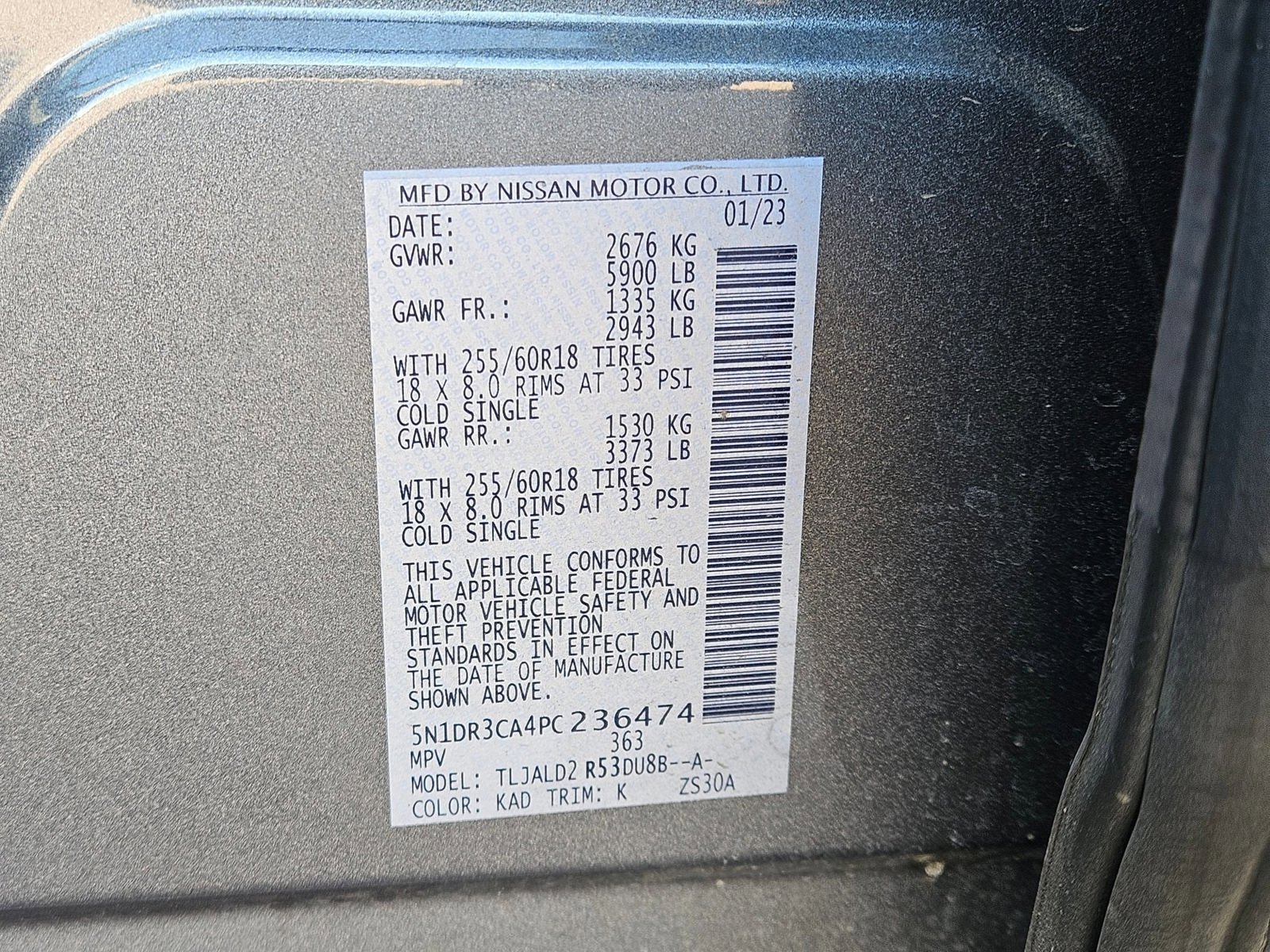 Used 2023 Nissan Pathfinder SL FWD image 35