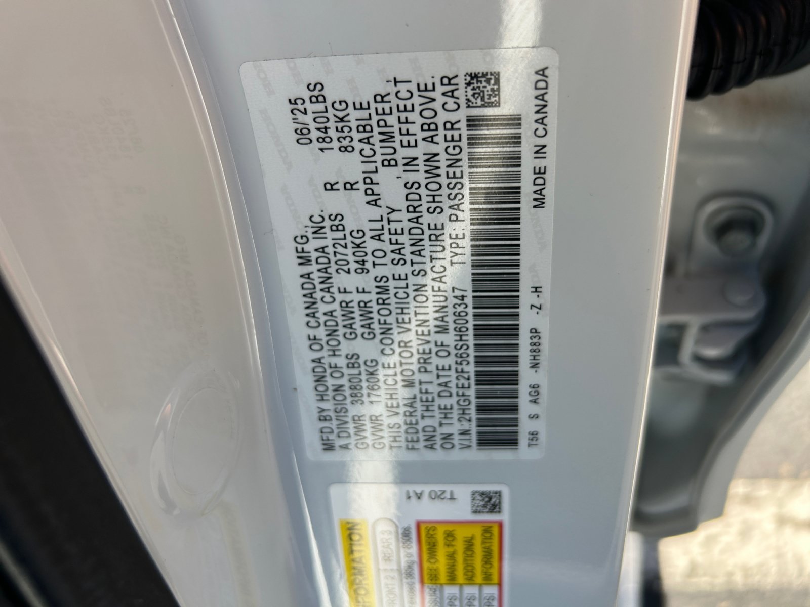 Used 2025 Honda Civic Sport image 24