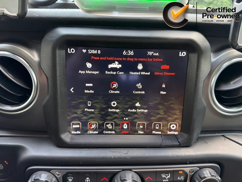 Certified 2023 Jeep Gladiator Rubicon w/ Cold Weather Group AWD/4WD image 87