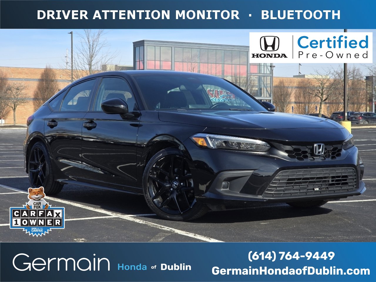 Certified 2023 Honda Civic Sport