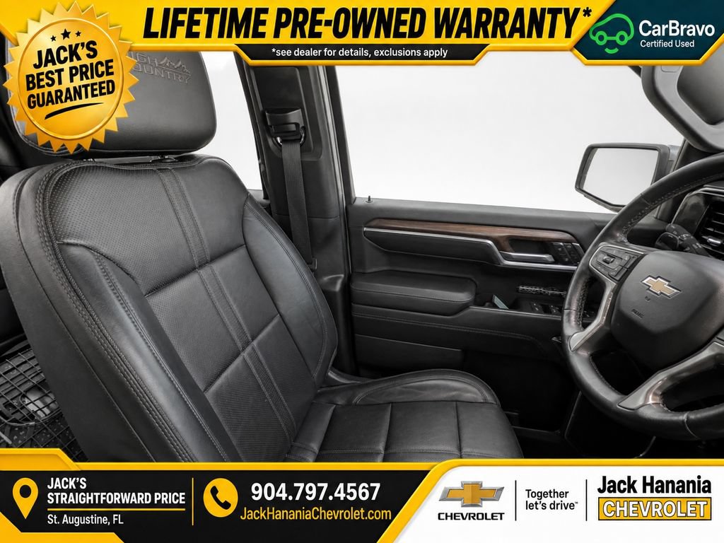 Used 2022 Chevrolet Silverado 1500 High Country w/ Technology Package AWD/4WD image 13
