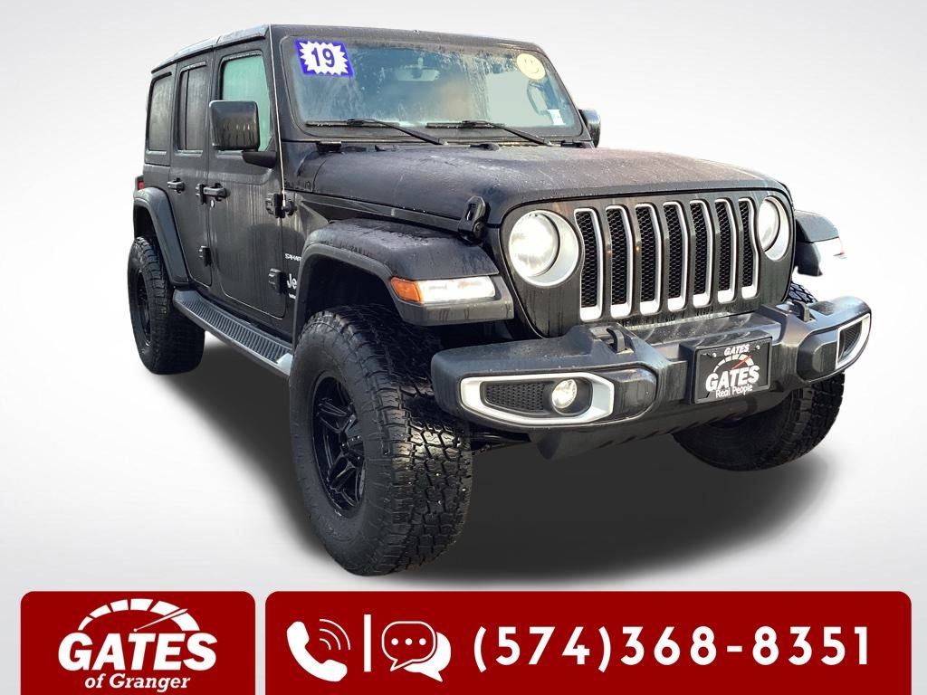 Used 2019 Jeep Wrangler Unlimited Sahara w/ Uconnect 4C Nav & Sound Group