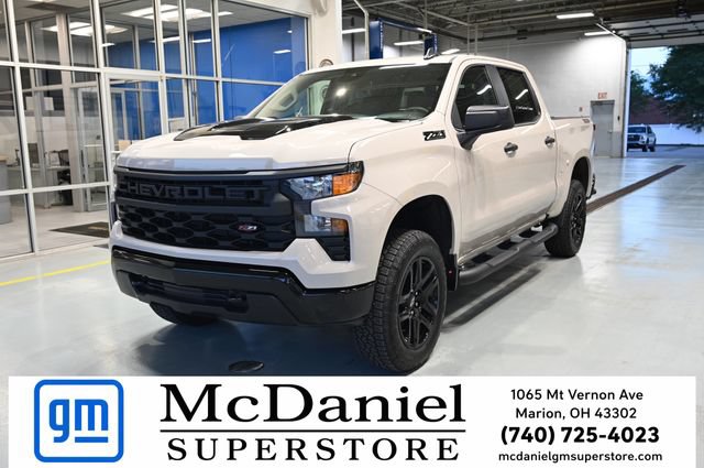 New 2026 Chevrolet Silverado 1500 Custom Trail Boss w/ Turbomax Blackout Package