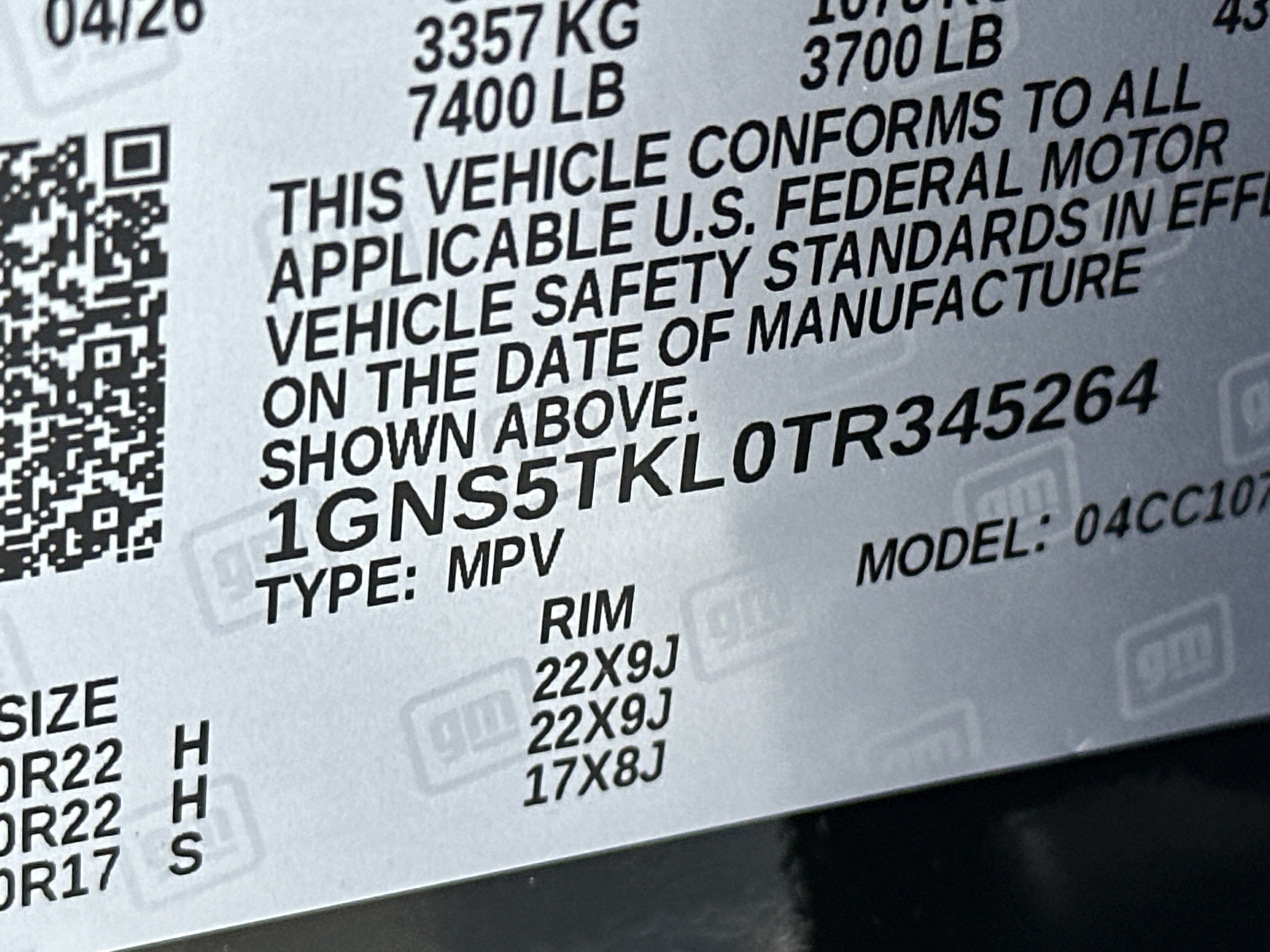 New 2026 Chevrolet Tahoe High Country w/ Sun And Tow Package RWD image 33