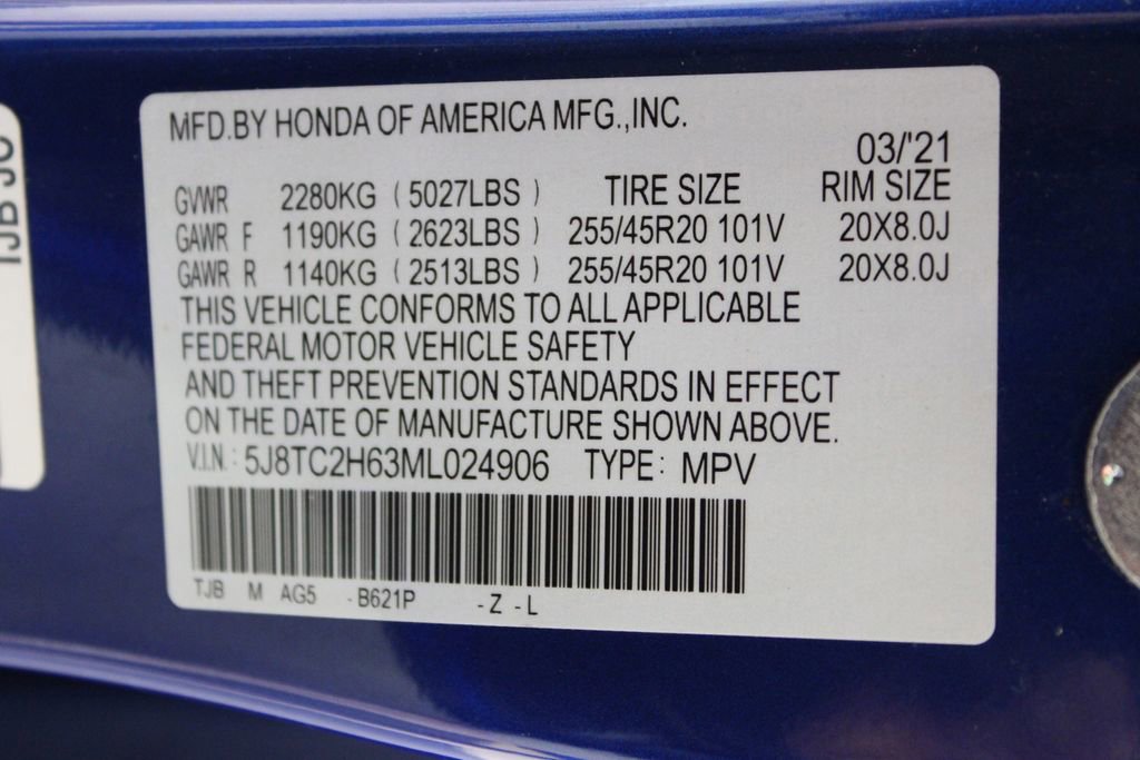 Used 2021 Acura RDX A-Spec AWD/4WD image 30