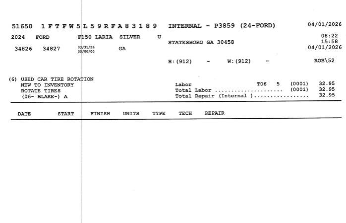 Used 2024 Ford F150 Lariat w/ Equipment Group 502A High image 22