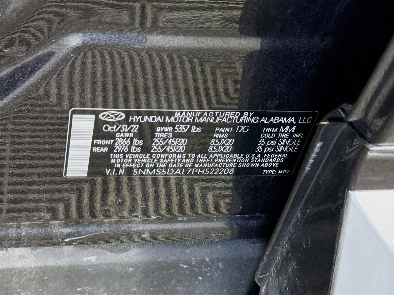 Used 2023 Hyundai Santa Fe Calligraphy w/ Cargo Package AWD/4WD image 26