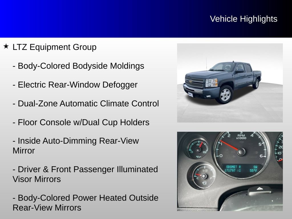 Used 2012 Chevrolet Silverado 1500 LTZ w/ LTZ Plus Package image 8