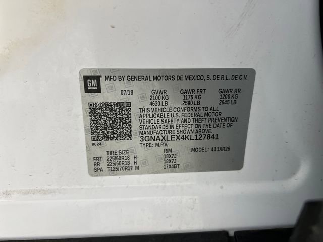 Used 2019 Chevrolet Equinox LT w/ Sun & Navigation Package image 27