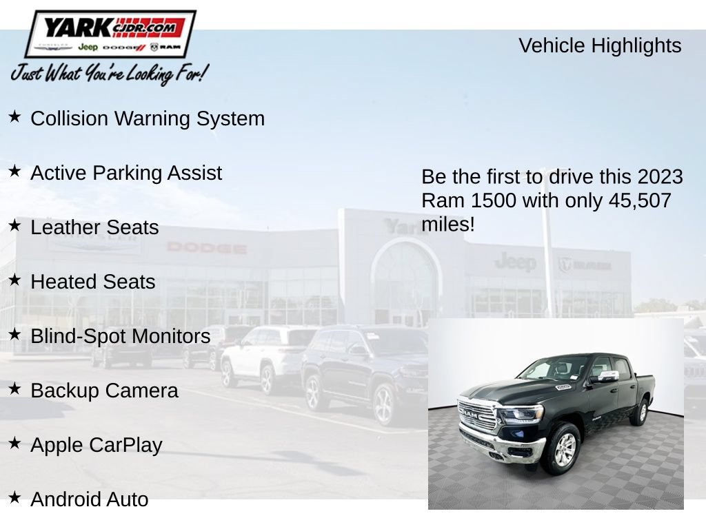 Used 2023 RAM 1500 Laramie AWD/4WD image 13