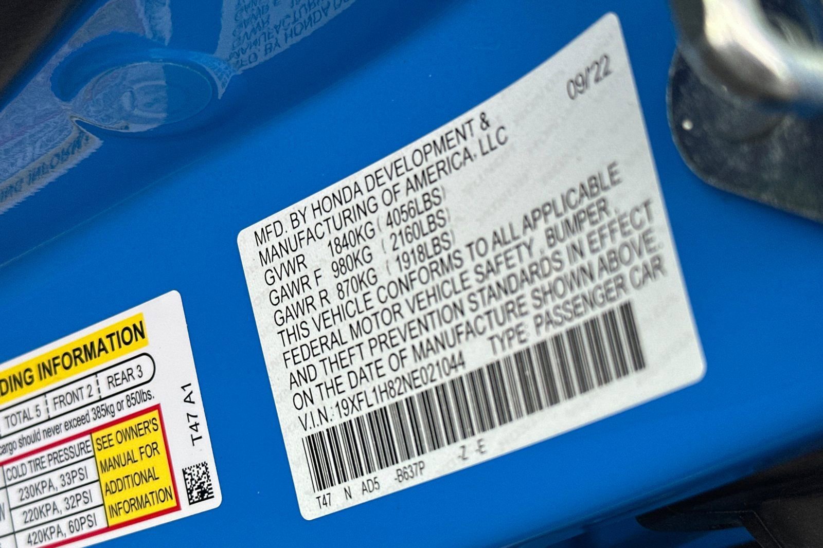 Used 2022 Honda Civic Sport Touring image 26