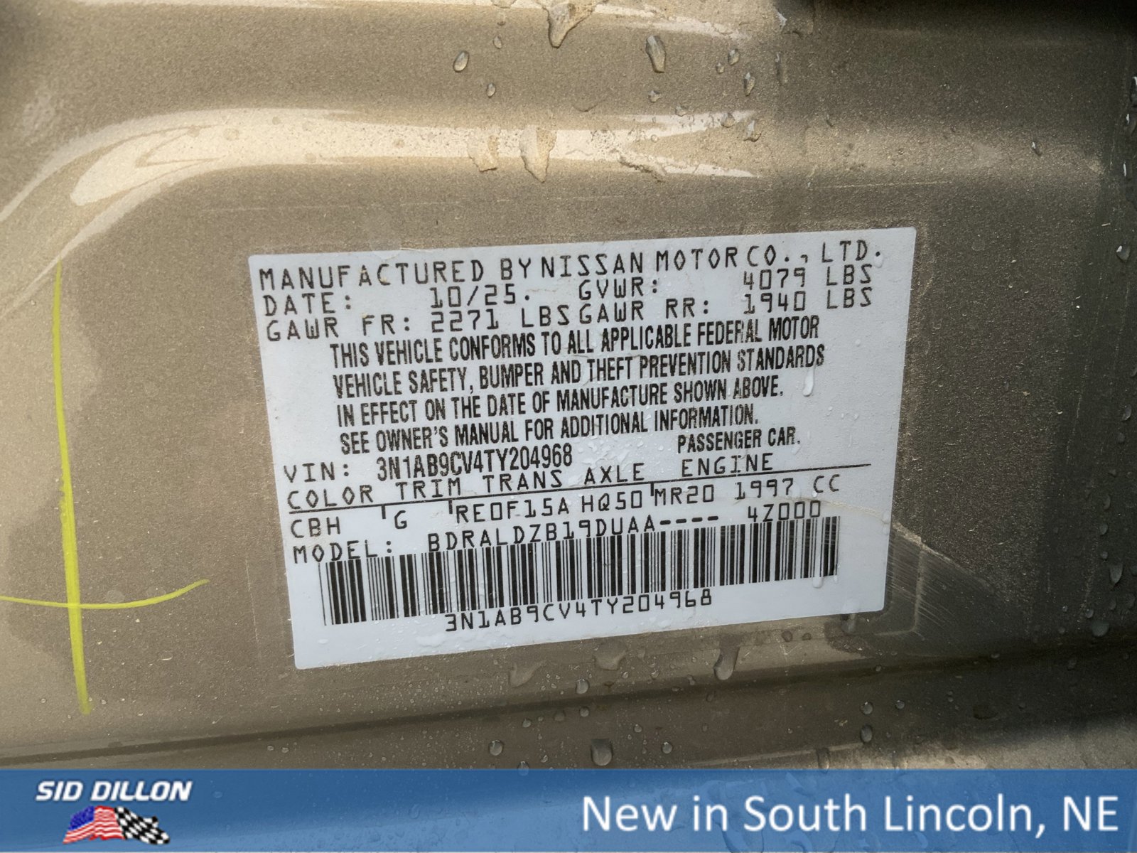 New 2026 Nissan Sentra SV w/ Floor Mat Package image 12