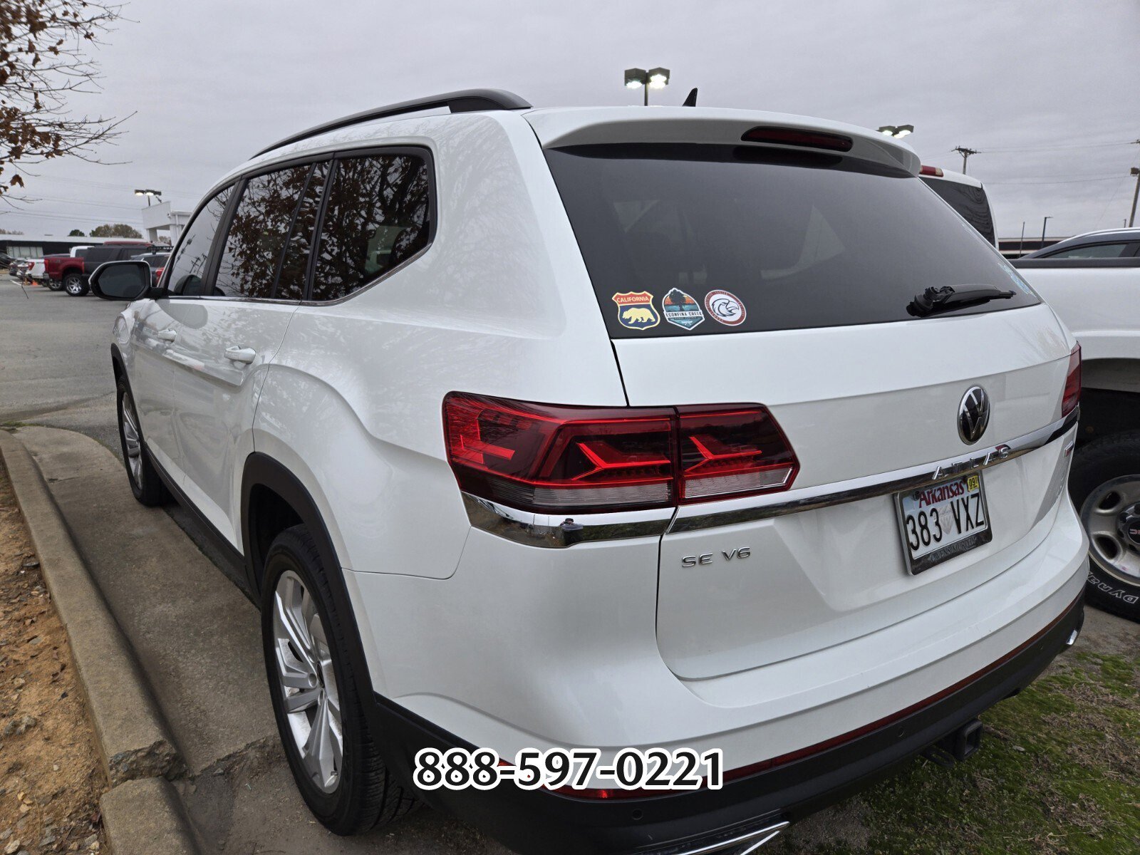 Used 2021 Volkswagen Atlas SE w/ Panoramic Sunroof Package image 8