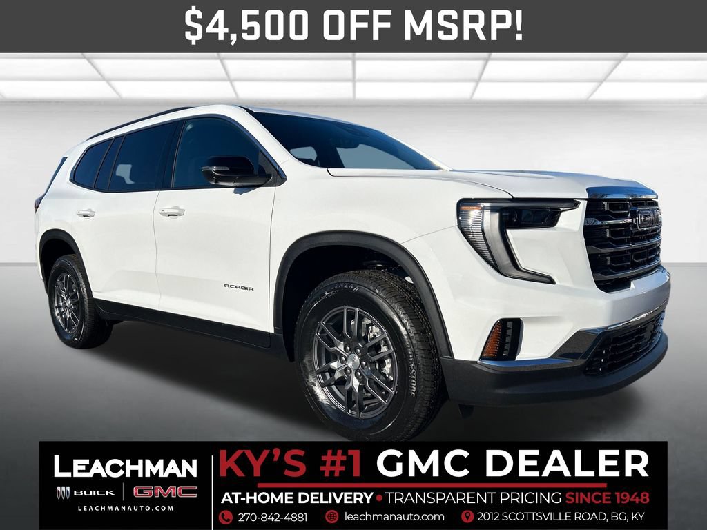New 2026 GMC Acadia Elevation w/ LPO, Floor Liner Package FWD 360° Tour