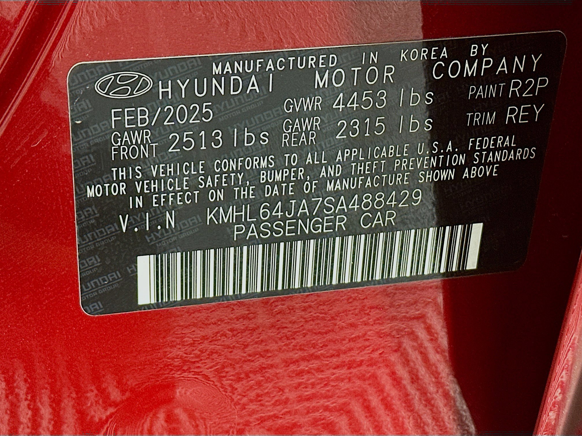 Used 2025 Hyundai Sonata SEL FWD image 12