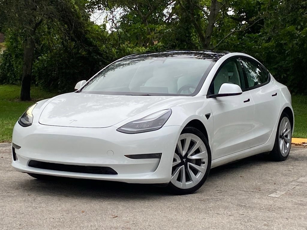 Used 2022 Tesla Model 3 Long Range AWD/4WD image 1