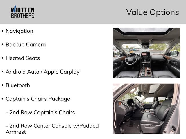 Used 2024 Nissan Armada SL w/ Captain's Chairs Package AWD/4WD image 4