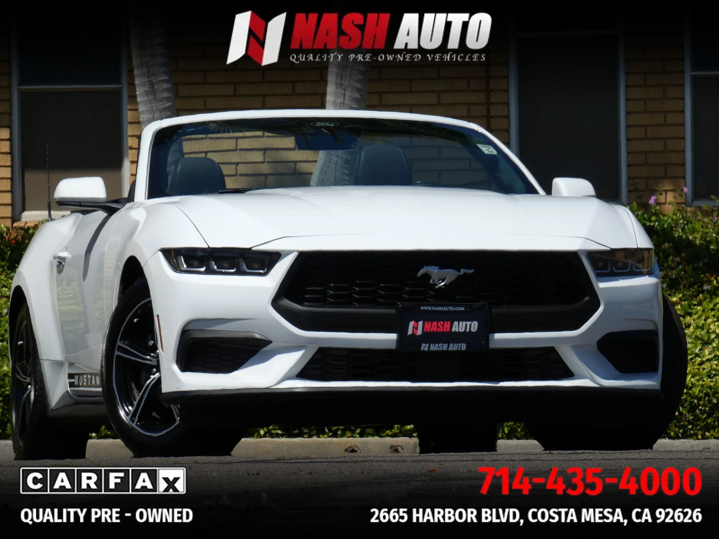 Used 2024 Ford Mustang Convertible RWD image 5