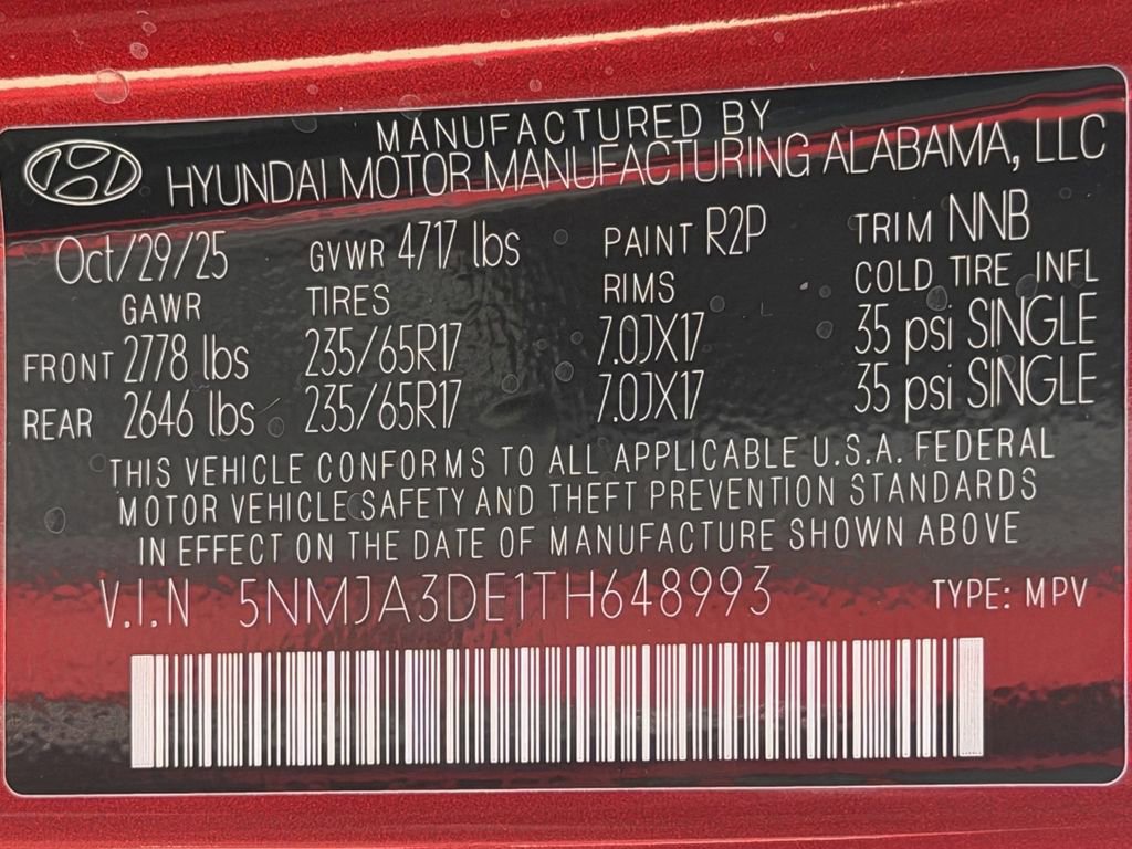 New 2026 Hyundai Tucson SE image 27