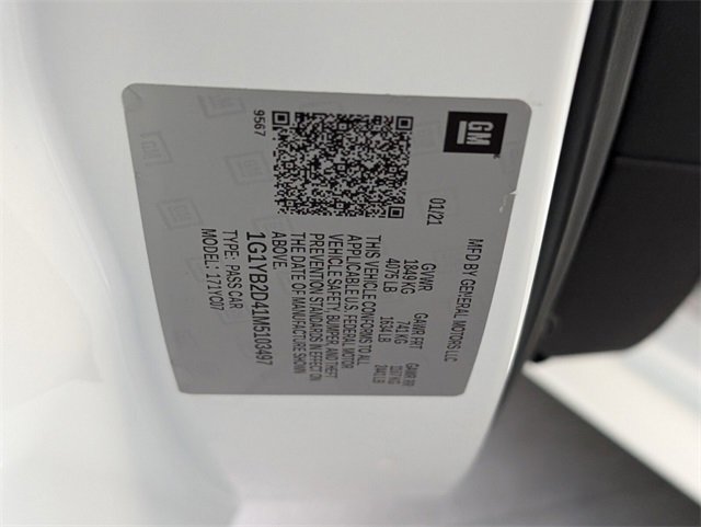 Used 2021 Chevrolet Corvette Stingray Preferred Cpe w/ Z51 Performance Package image 15