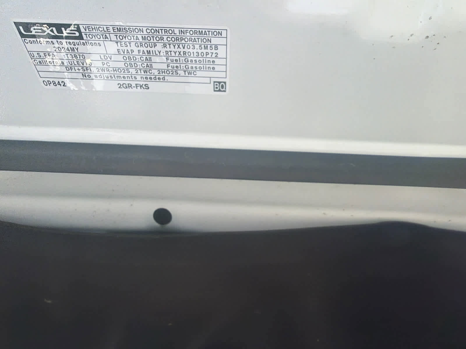 Used 2024 Lexus ES 350 w/ Accessory Package (Z2) image 8