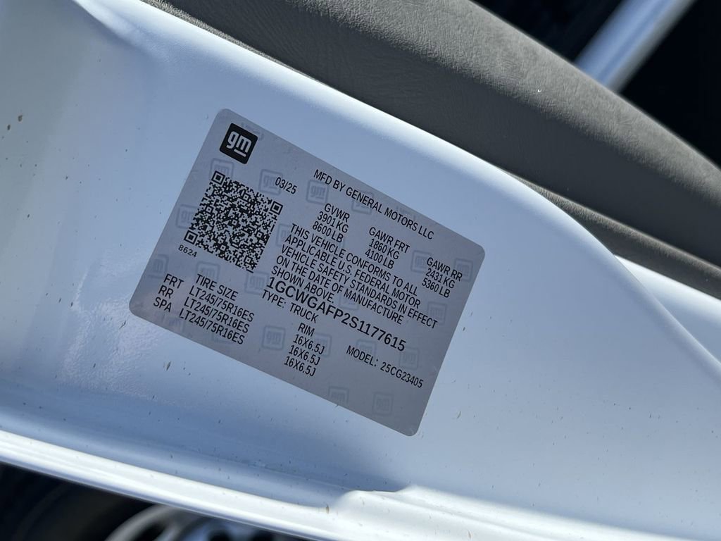 New 2025 Chevrolet Express 2500 w/ Driver Convenience Package image 32