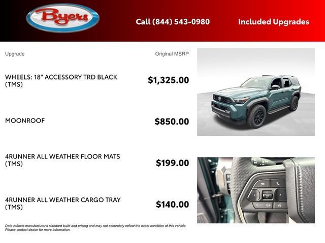 New 2026 Toyota 4Runner TRD Off-Road Premium AWD/4WD image 5