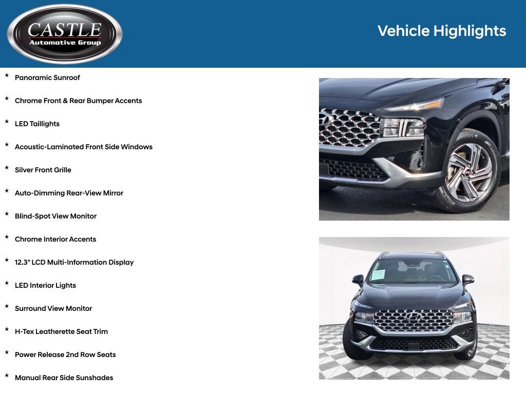 Certified 2023 Hyundai Santa Fe SEL w/ Premium Package AWD/4WD image 8