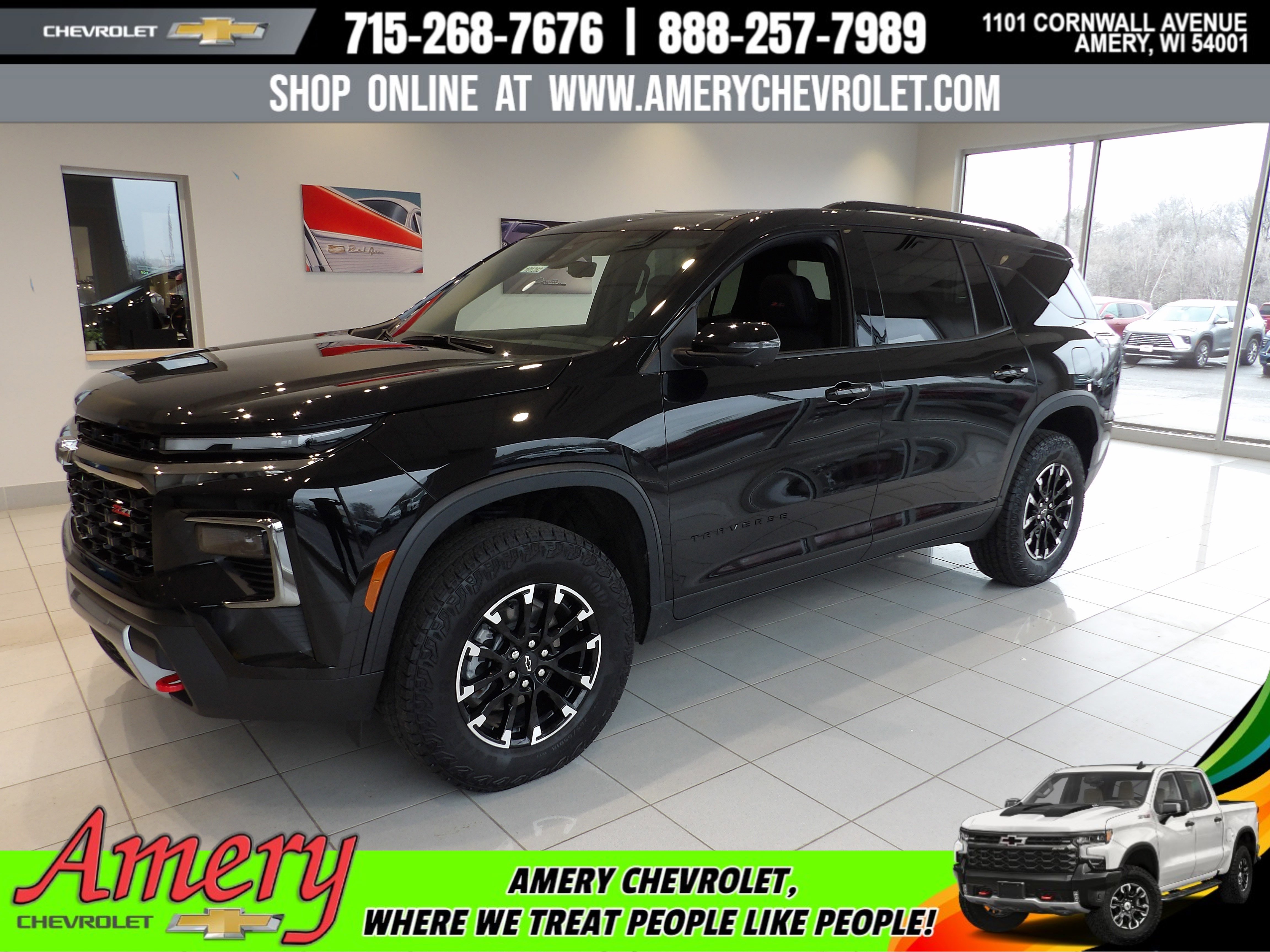 Used 2024 Chevrolet Traverse Z71 w/ LPO, Floor Liner Package image 1