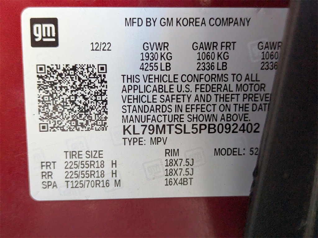 Used 2023 Chevrolet TrailBlazer RS w/ Sun and Liftgate Package image 51