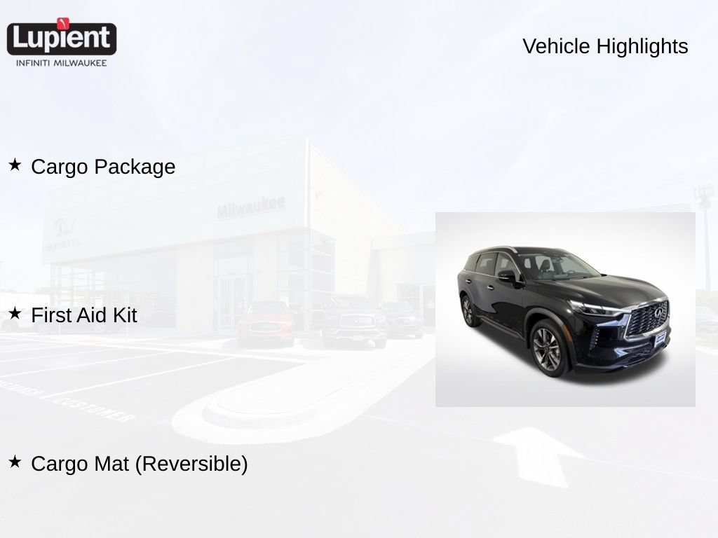 Certified 2023 INFINITI QX60 Luxe w/ Cargo Package AWD/4WD video 3
