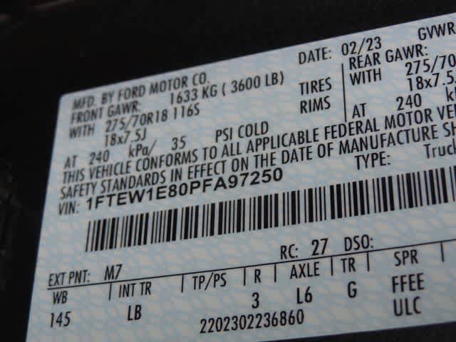 Used 2023 Ford F150 Tremor w/ Trailer Tow Package AWD/4WD image 51