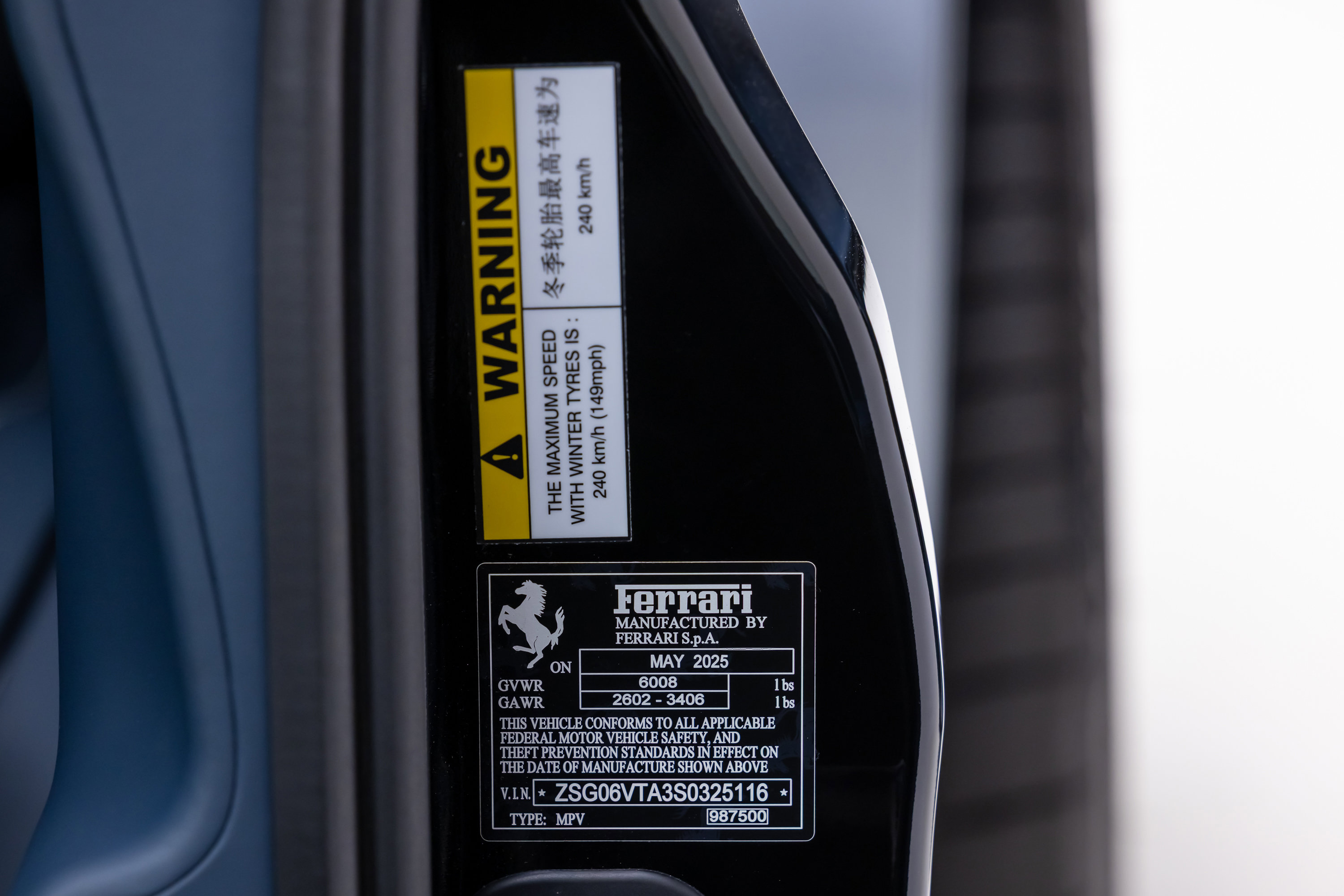 Certified 2025 Ferrari Purosangue AWD/4WD image 60