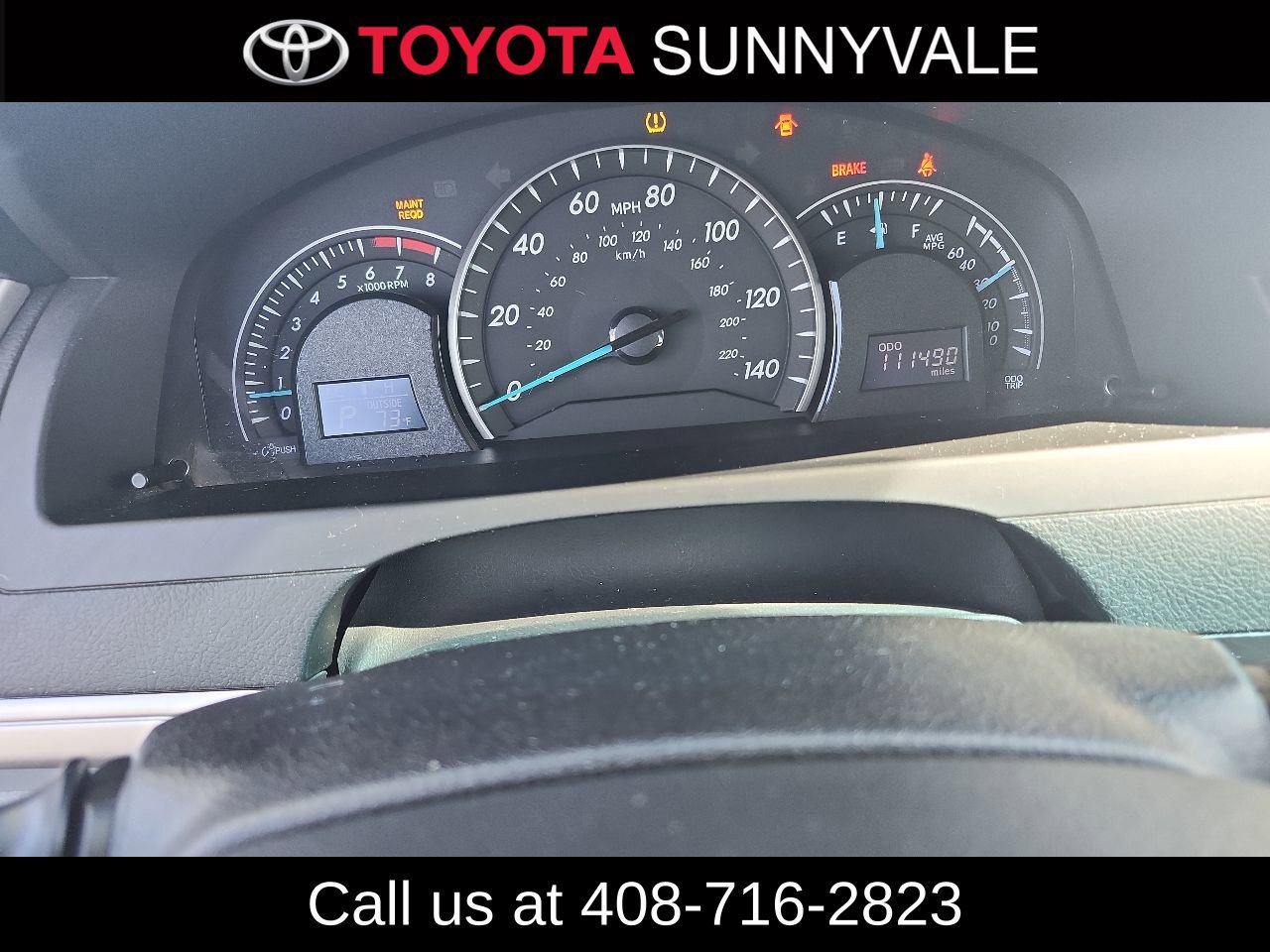 Used 2014 Toyota Camry LE FWD image 2
