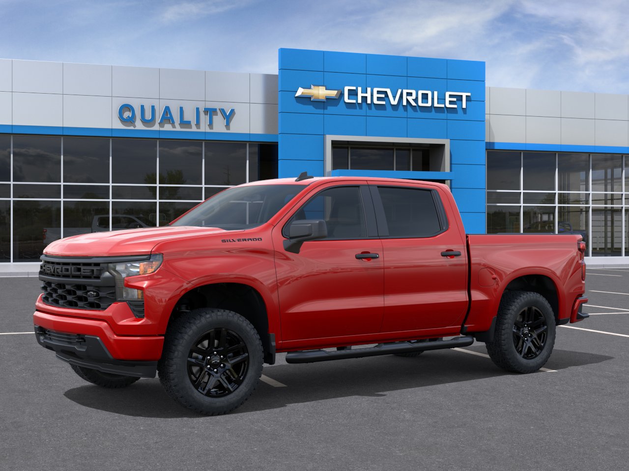 New 2026 Chevrolet Silverado 1500 Custom w/ Turbomax Blackout Package RWD image 26