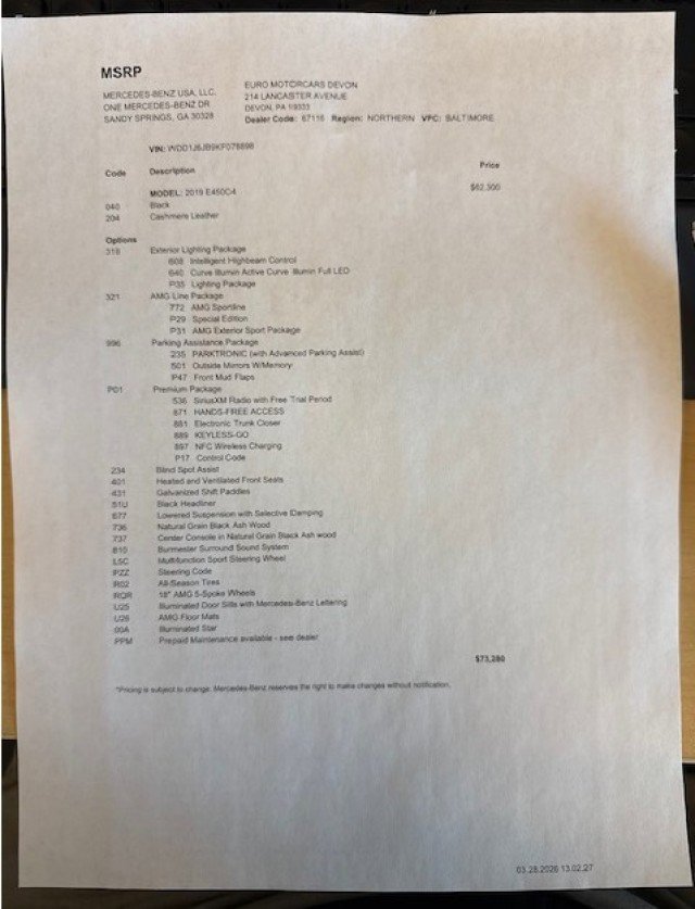 Used 2019 Mercedes-Benz E 450 4MATIC Coupe image 55