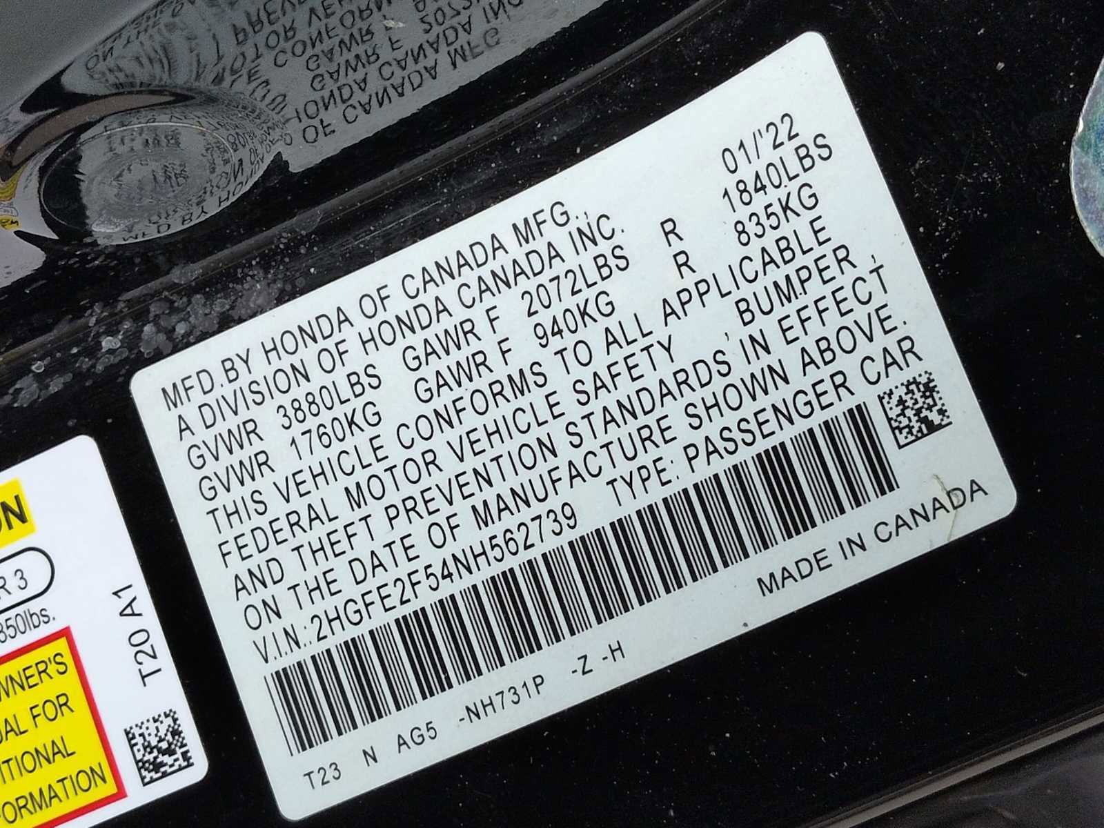 Used 2022 Honda Civic Sport image 34