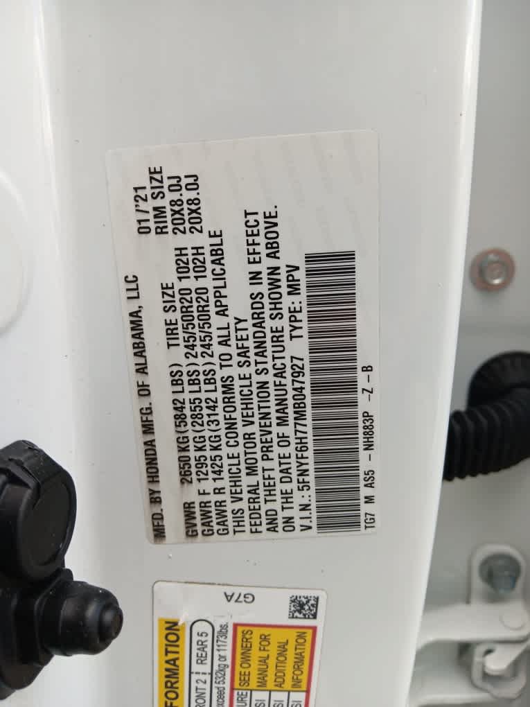 Used 2021 Honda Pilot Black Edition image 37