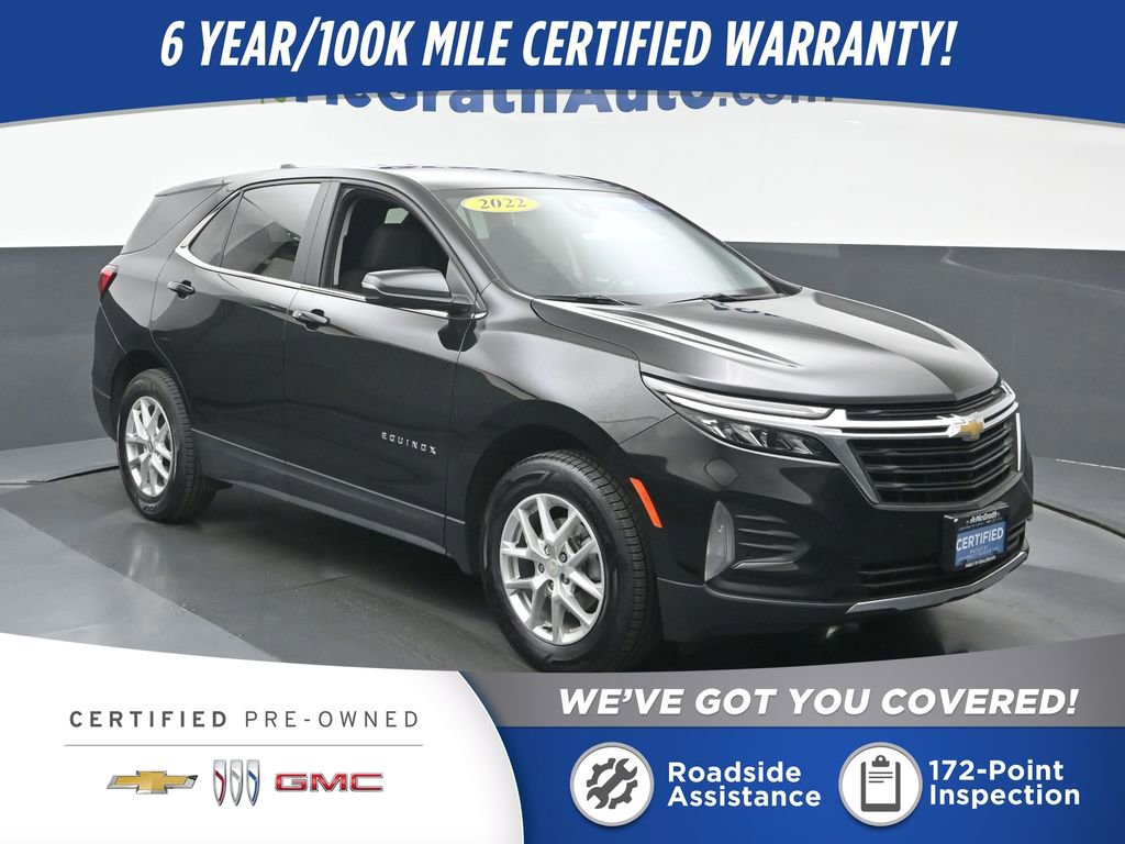 Certified 2022 Chevrolet Equinox LT